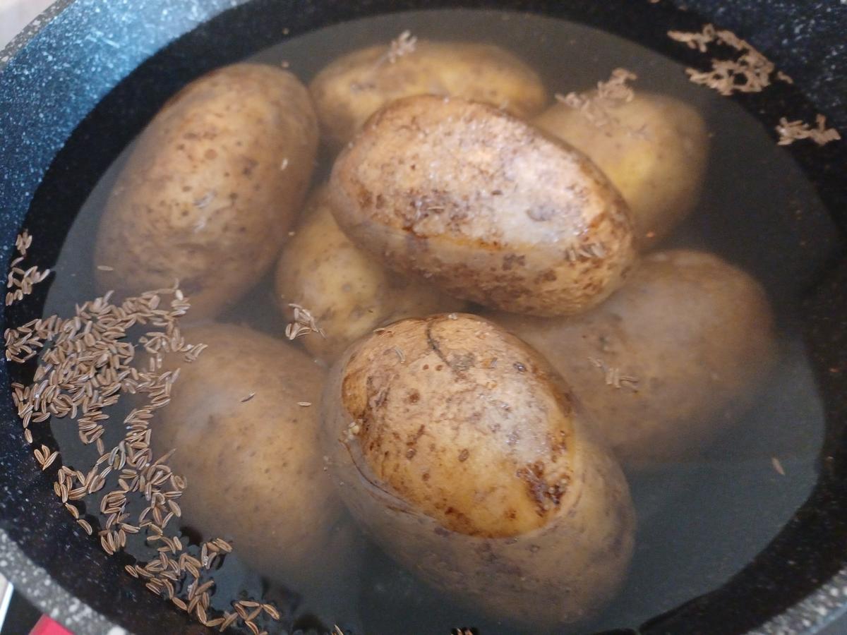 Ofenkartoffeln mit Hackfleischfüllung - Rezept - Bild Nr. 15594