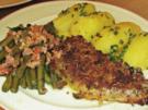 Seelachs-Filet mit Kräuterkruste und Speckböhnchen - zur kochbar Challenge März 2022 - Rezept - Bild Nr. 15593