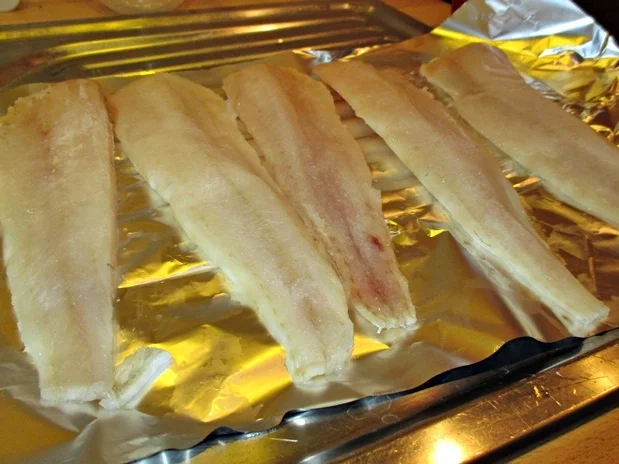 Seelachs-Filet mit Kräuterkruste und Speckböhnchen - zur kochbar Challenge März 2022 - Rezept - Bild Nr. 15599