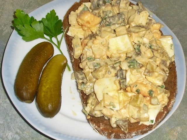 Muttis Eiersalat - zur kochbar Challenge März 2022 - Rezept - Bild Nr. 15598
