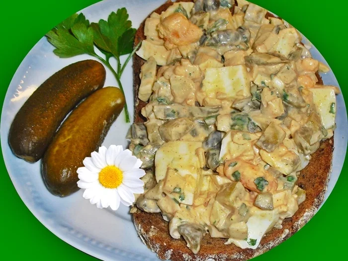 Muttis Eiersalat - zur kochbar Challenge März 2022 - Rezept - Bild Nr. 15605