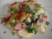 Kartoffel-Wirsing-Knacker-Auflauf - Rezept - Bild Nr. 15598