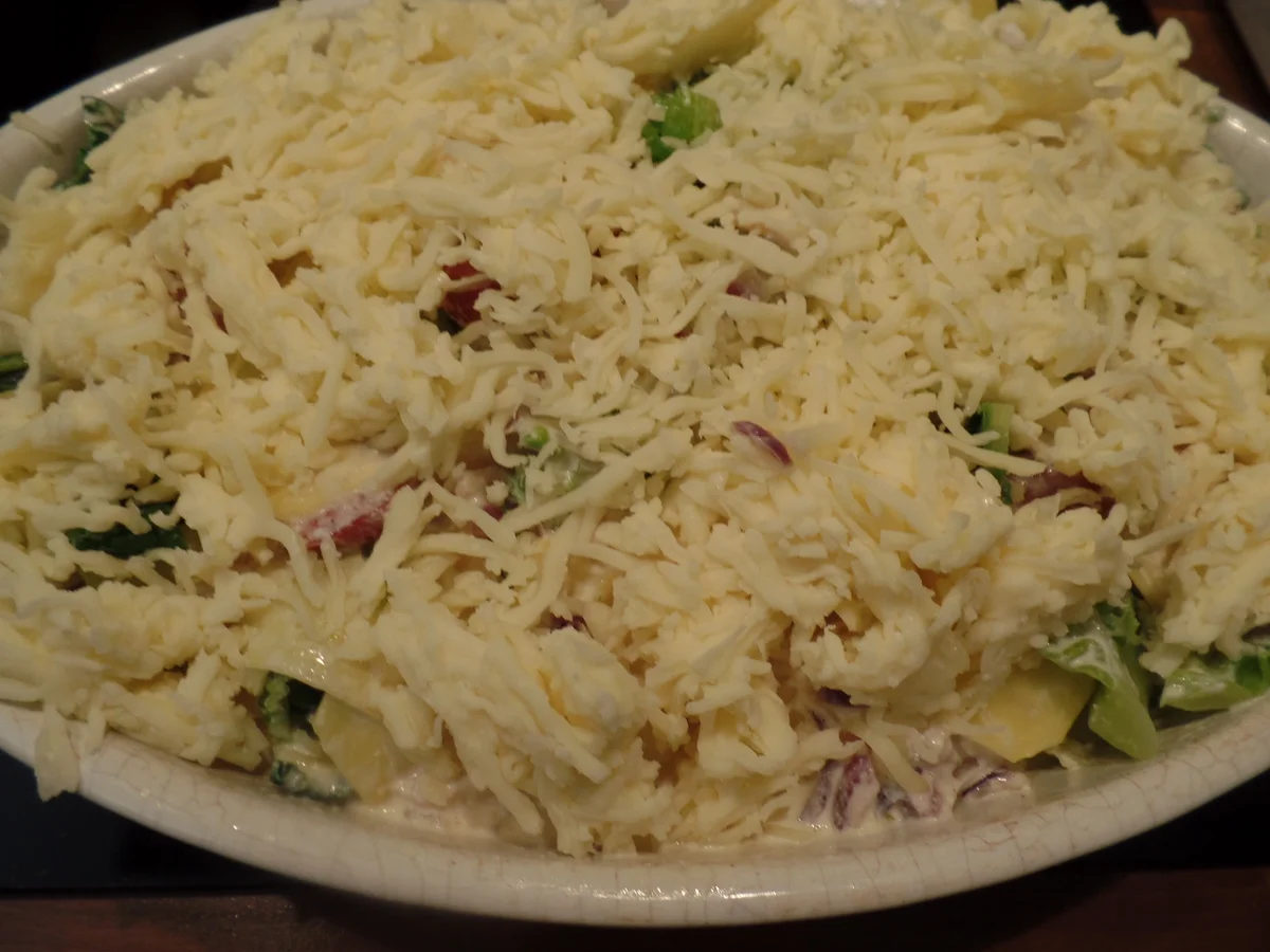 Rezept: Kartoffel-Wirsing-Knacker-Auflauf Bild Nr. 15616 Kartoffel-Wirsing-Knacker-Auflauf - Rezept - Bild Nr. 15616