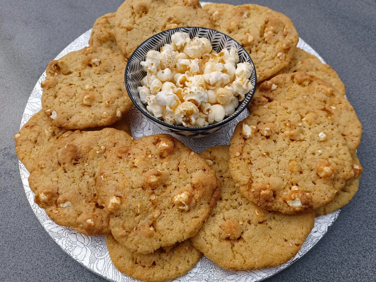 Rezept: Popcorn - Cookies kulinarische Weltreise 03.2022 Bild Nr. 2 Popcorn - Cookies kulinarische Weltreise 03.2022 - Rezept - Bild Nr. 2