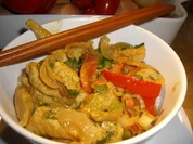 Thailändisches Putengeschnetzeltes - Rezept