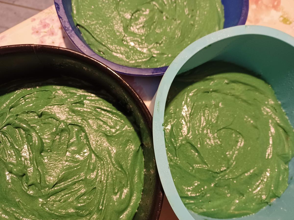 St. Patrick's Day Green Velvet Layer Cake Back Challenge 03.2022 - Rezept - Bild Nr. 15636
