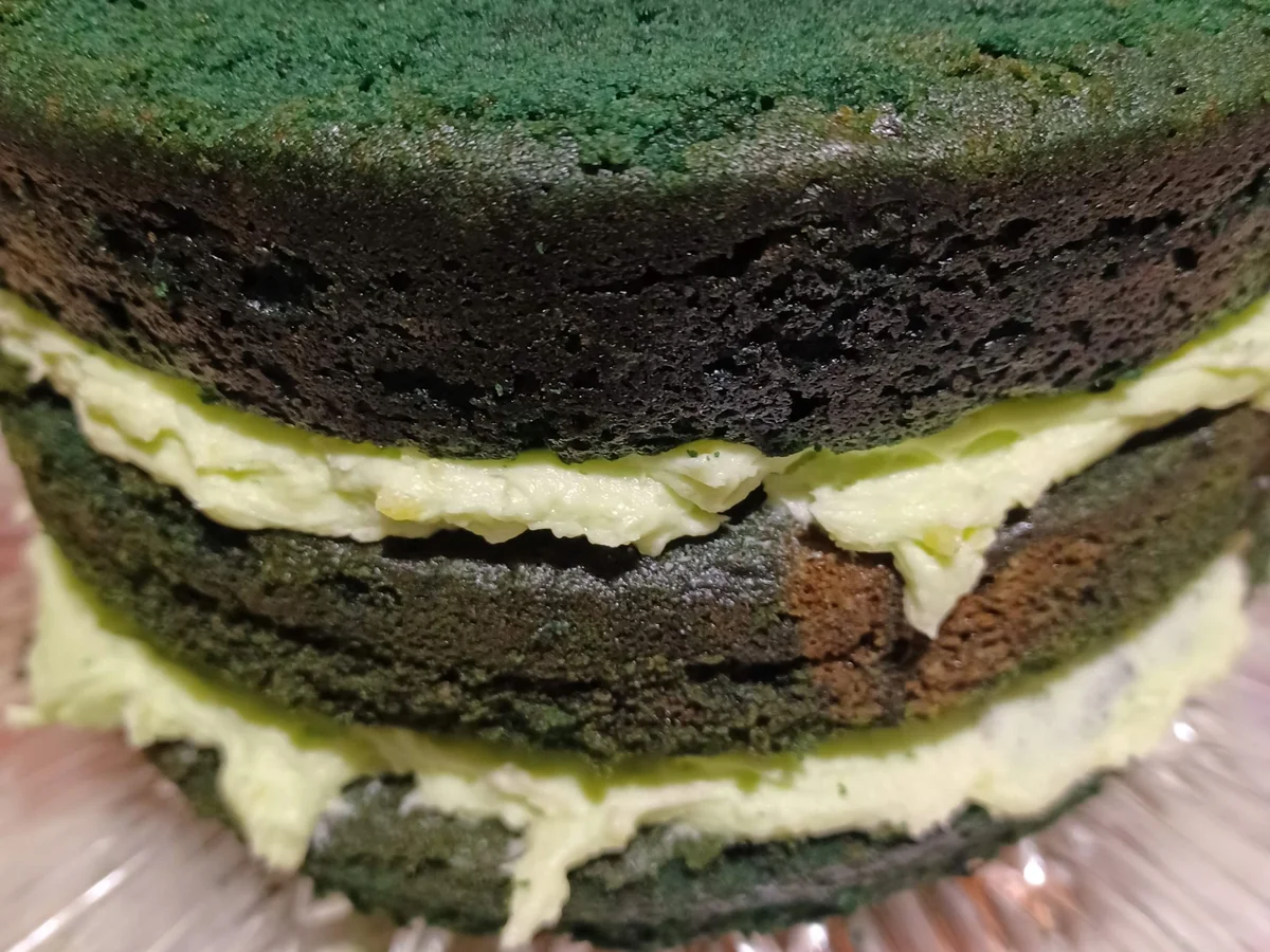 St. Patrick's Day Green Velvet Layer Cake Back Challenge 03.2022 - Rezept - Bild Nr. 15640