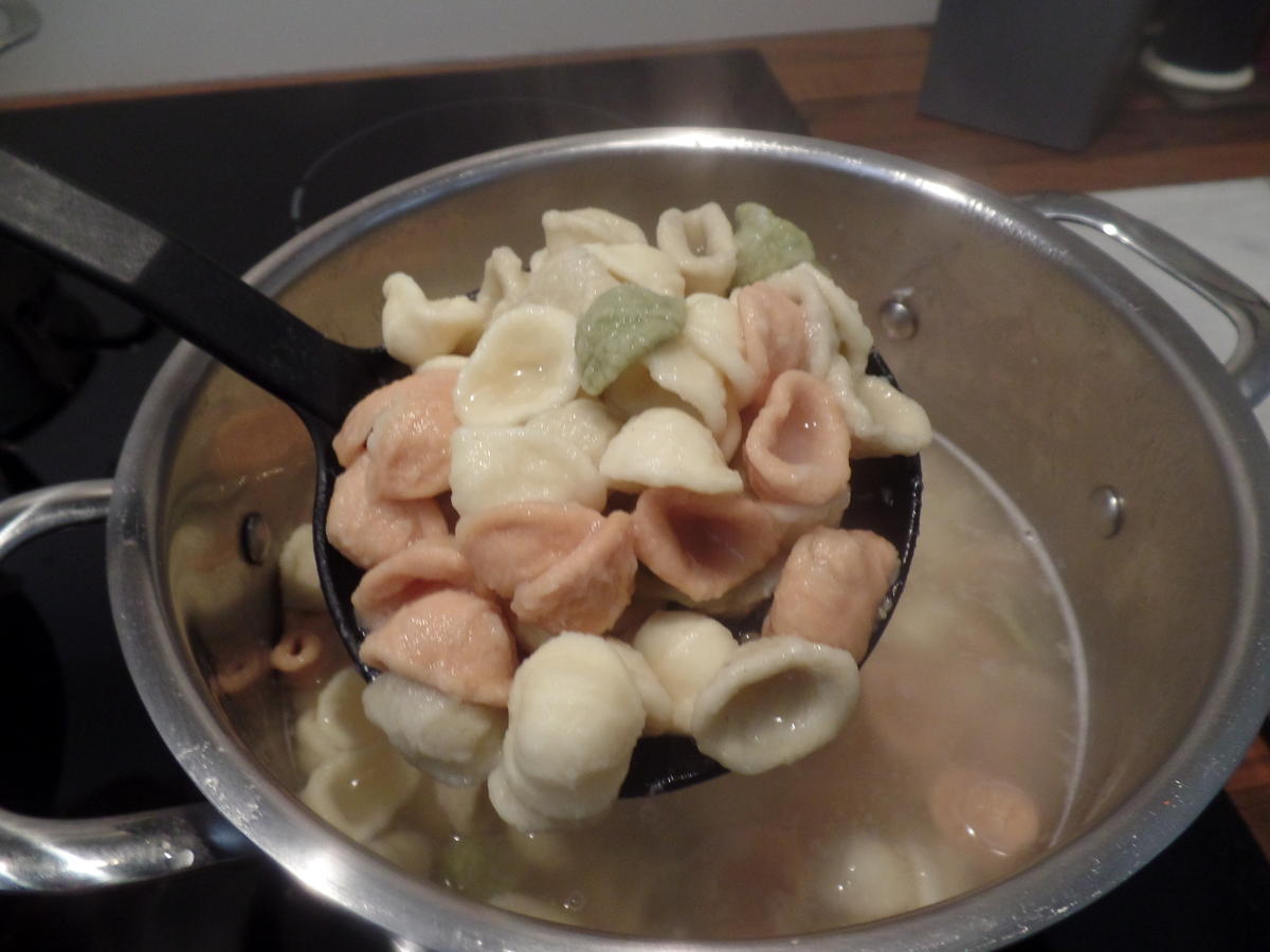 Orecchiette mit Wirsing und Kochschinken - Rezept - Bild Nr. 15635