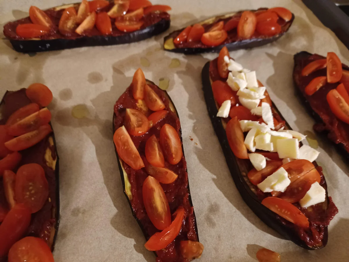 Rezept: Auberginen alla Neapolitana kulinarische Weltreise 03.2022 Bild Nr. 15635 Auberginen alla Neapolitana kulinarische Weltreise 03.2022 - Rezept - Bild Nr. 15635