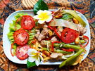 Pikantes Schweinefilet mit zweigesichtigen Bandnudeln - Rezept - Bild Nr. 15629