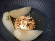 Warmer Ziegenkäse mit Proseccobirnen - Rezept - Bild Nr. 2