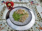 Seelachs auf Erbsenpüree zur kochbar Challenge März 2022 - Rezept - Bild Nr. 15629