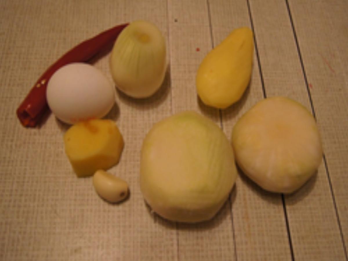 Kohlrabi-Buletten mit Rote-Bete-Kartoffel-Stampf - Rezept - Bild Nr. 4