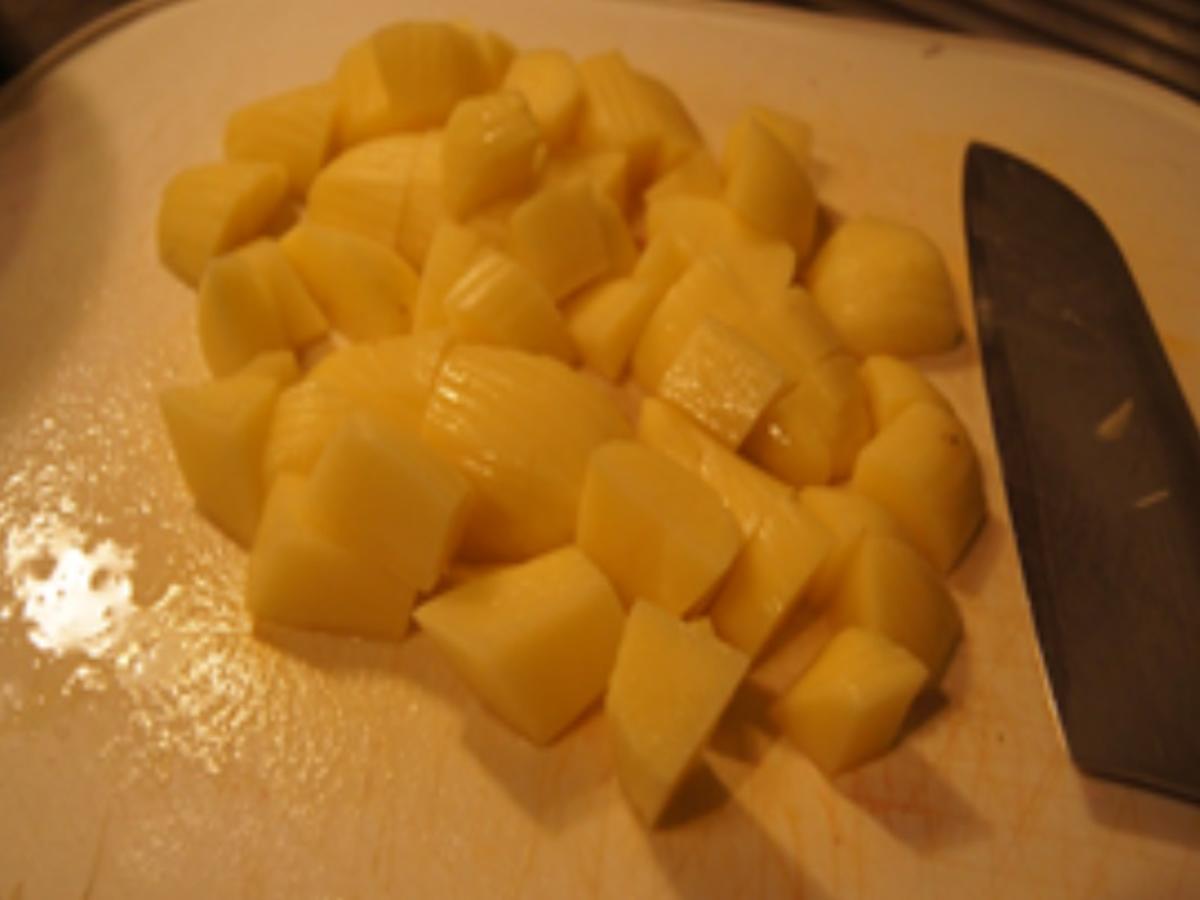 Kohlrabi-Buletten mit Rote-Bete-Kartoffel-Stampf - Rezept - Bild Nr. 11