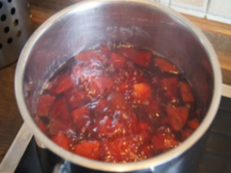 Rezept: Kohlrabi-Buletten mit Rote-Bete-Kartoffel-Stampf Bild Nr. 14 Kohlrabi-Buletten mit Rote-Bete-Kartoffel-Stampf - Rezept - Bild Nr. 14