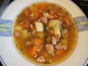 Gemüsesuppe mit Krakauer Würstchen - Rezept - Bild Nr. 2