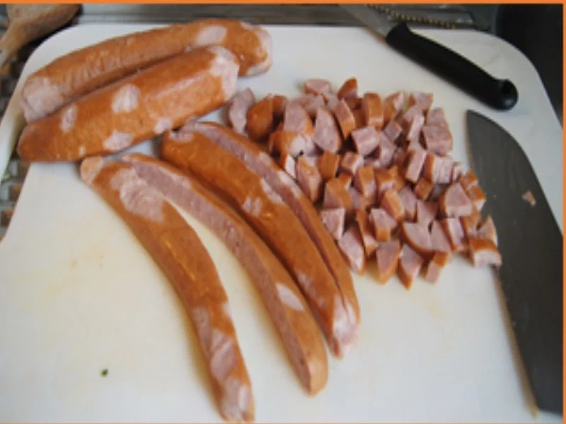 Gemüsesuppe mit Krakauer Würstchen - Rezept - Bild Nr. 13