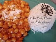 Kokos Curry Pfanne mit Kichererbsen - Rezept - Bild Nr. 16653