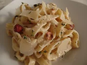 Tagliatelle mit Haselnuss-Parmesan-Sauce - Rezept - Bild Nr. 15640