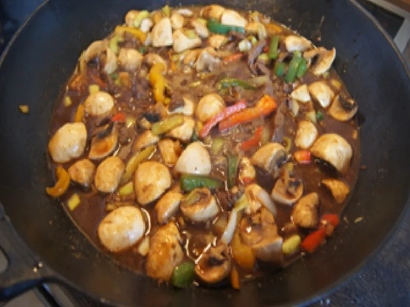 Rezept: Rindfleischwok mit Gemüse und Bratreis mit Ei und Gemüse Bild Nr. 15658 Rindfleischwok mit Gemüse und Bratreis mit Ei und Gemüse - Rezept - Bild Nr. 15658