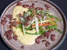 Getrüffelte Polenta mit glasiertem Gemüse und Salsiccia - Rezept - Bild Nr. 2