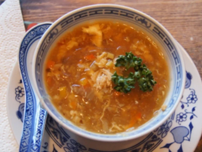 sauer scharf suppe rezept original chinesisch