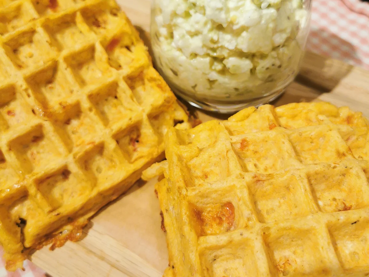 BiNe` S TOMATEN - MOZZARELLA WAFFELN - Rezept - Bild Nr. 3