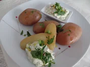 Pellkartoffeln mit Kräuterquark und Leinöl - Rezept - Bild Nr. 15649