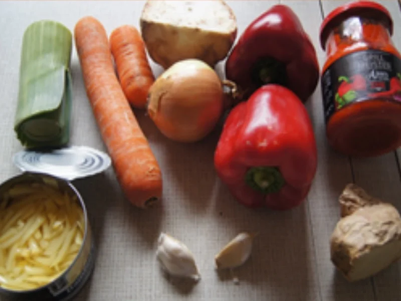 Gemüsesuppe mit Hackfleischbällchen - Rezept - Bild Nr. 3