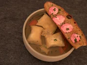 Klare Fischbrühe mit Hechtmaultaschen - Rezept - Bild Nr. 15658