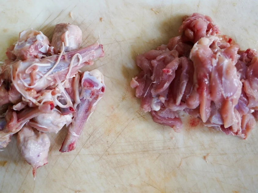 Würzige Hühnerschenkel -- Dong An Tu Ji - Rezept - Bild Nr. 15662