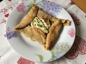 Buchweizen-Crêpe mit Ziegenkäse - Rezept - Bild Nr. 2