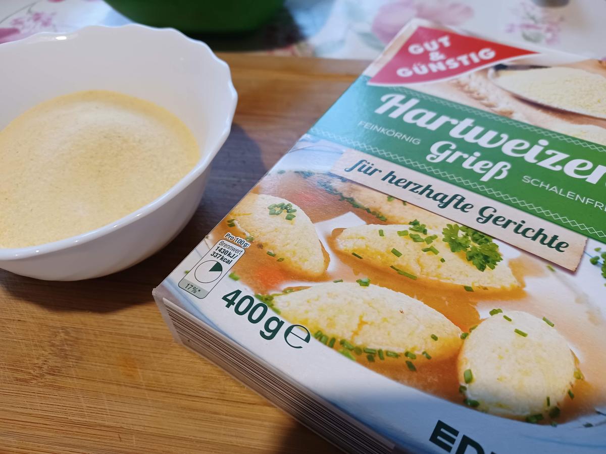 Eine feine Grieß - Gemüsesuppe - Rezept - Bild Nr. 15681