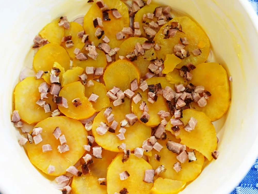 Süßkartoffel-Zucchini-Auflauf ala "I Gusti Made" - Rezept - Bild Nr. 15675