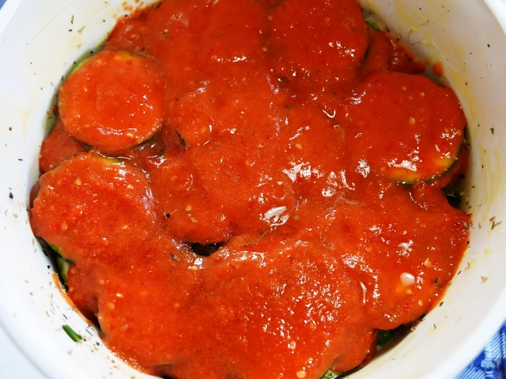 Süßkartoffel-Zucchini-Auflauf ala "I Gusti Made" - Rezept - Bild Nr. 15679