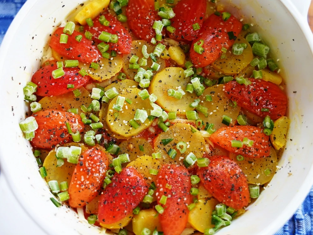 Süßkartoffel-Zucchini-Auflauf ala "I Gusti Made" - Rezept - Bild Nr. 15675