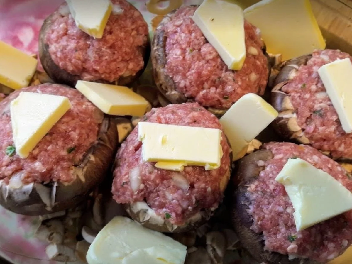 Rezept: Gefüllte Hackfleisch Variationen Bild Nr. 15679 Gefüllte Hackfleisch Variationen - Rezept - Bild Nr. 15679