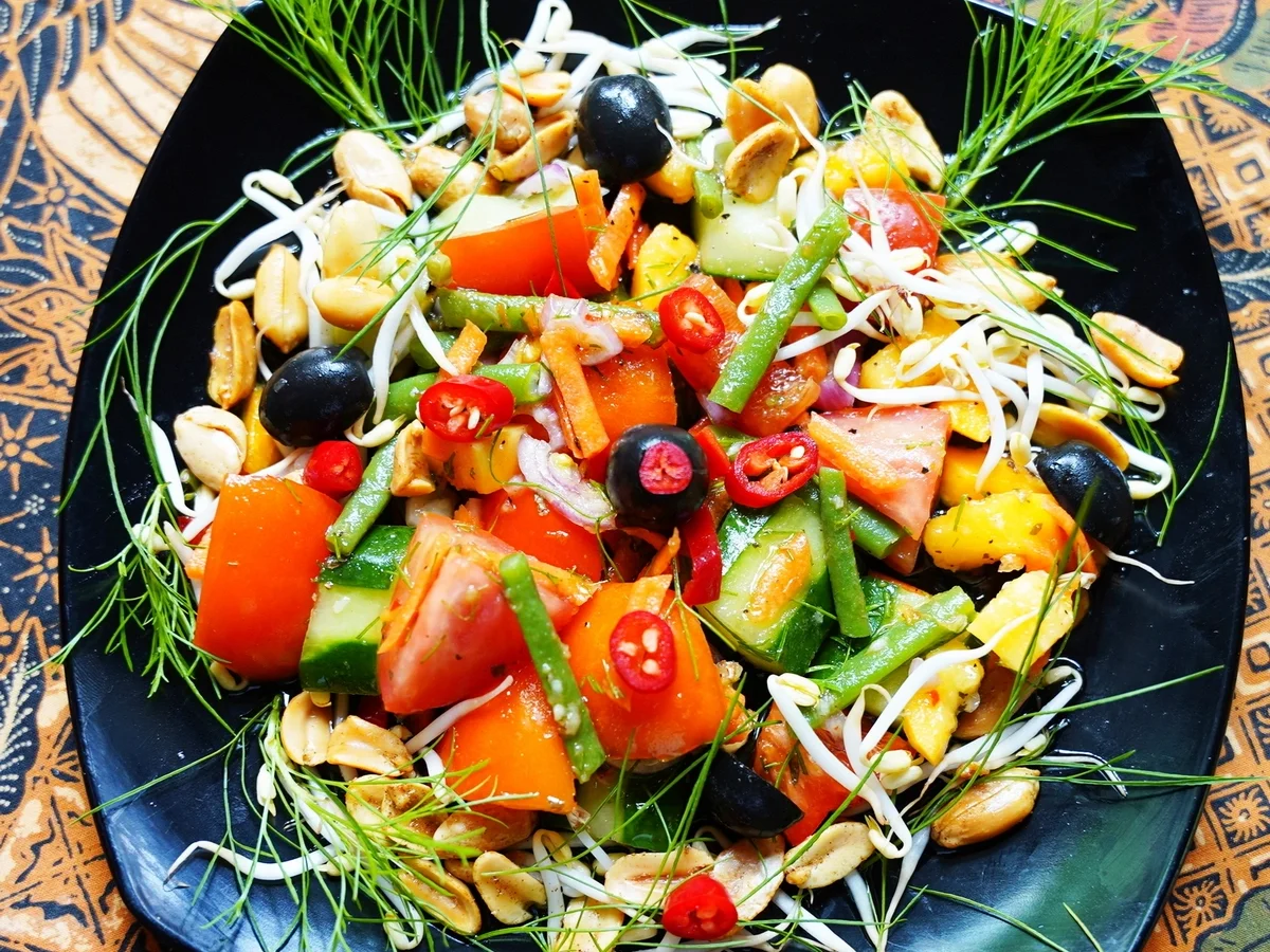 Rezept: Gemischter Salat alla Kimcarlika Bild Nr. 15676 Gemischter Salat alla Kimcarlika - Rezept - Bild Nr. 15676