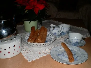 Neujahrsröllchen - Rezept