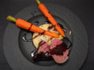 Rinderfilet mit Kartoffel-Sellerie-Püree und glasierten Möhren - Rezept - Bild Nr. 2