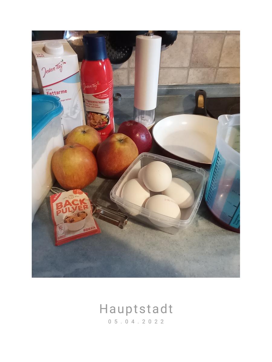 Apfelpfannkuchen - Rezept - Bild Nr. 15690