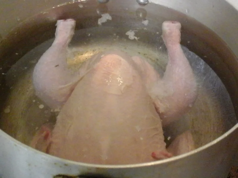 Rezept: Hühnersuppeneintopf mit gemischter Einlage Bild Nr. 3 Hühnersuppeneintopf mit gemischter Einlage - Rezept - Bild Nr. 3