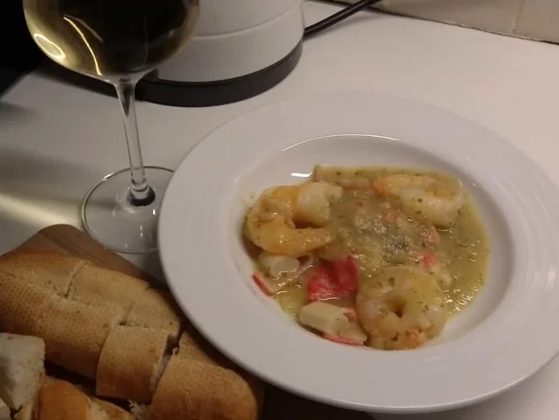 Garnelen-Surimi Pfanne à la Stefan - Rezept - Bild Nr. 3