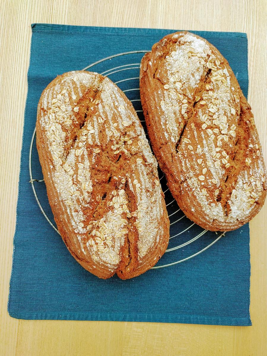 Brot - Altbrotlaib - no knead - Rezept - Bild Nr. 15700
