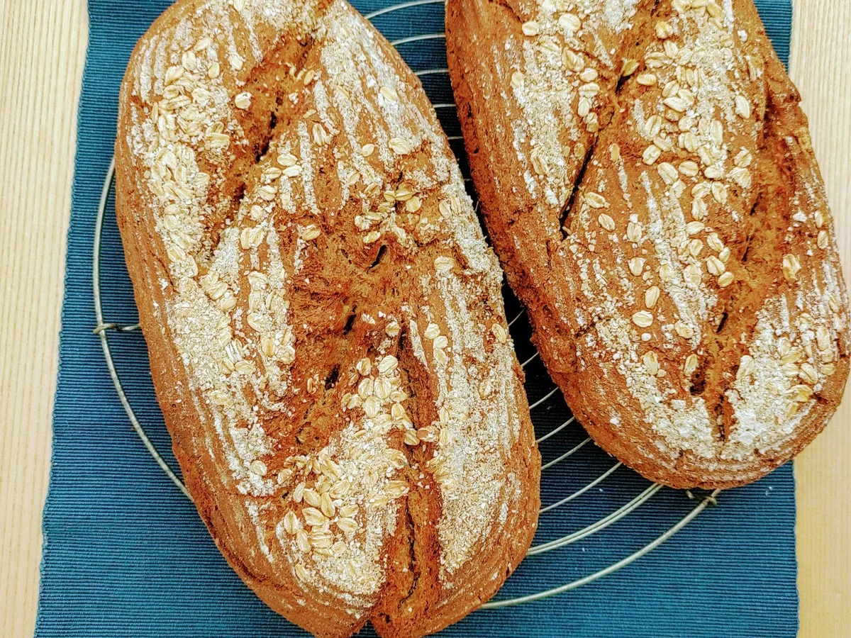 Rezept: Brot - Altbrotlaib - no knead Bild Nr. 15700 Brot - Altbrotlaib - no knead - Rezept - Bild Nr. 15700