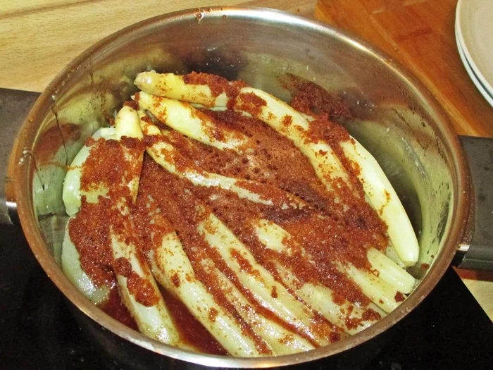 Hühnchen vom Spiess mit Spargel - Rezept - Bild Nr. 15706