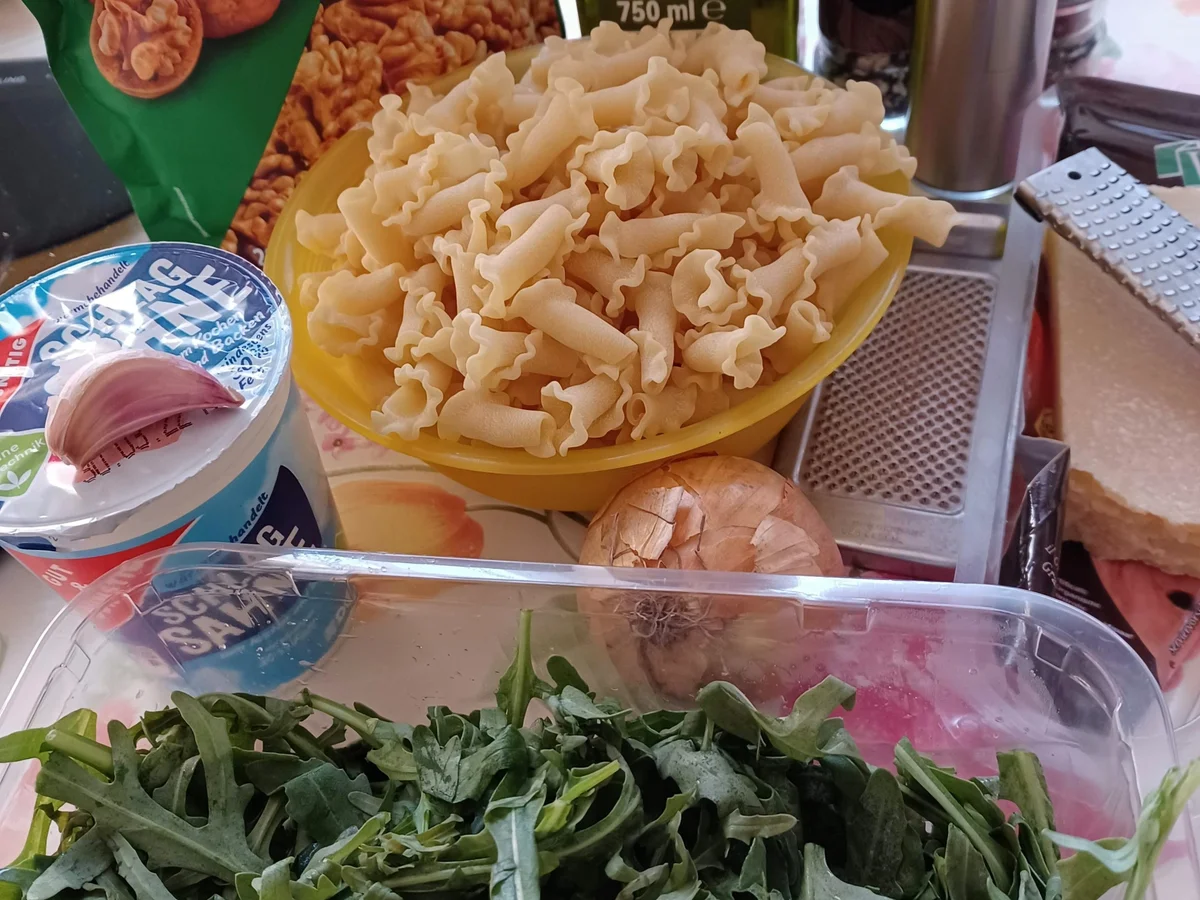 Nudeln mit Rucola - Rezept - Bild Nr. 15705