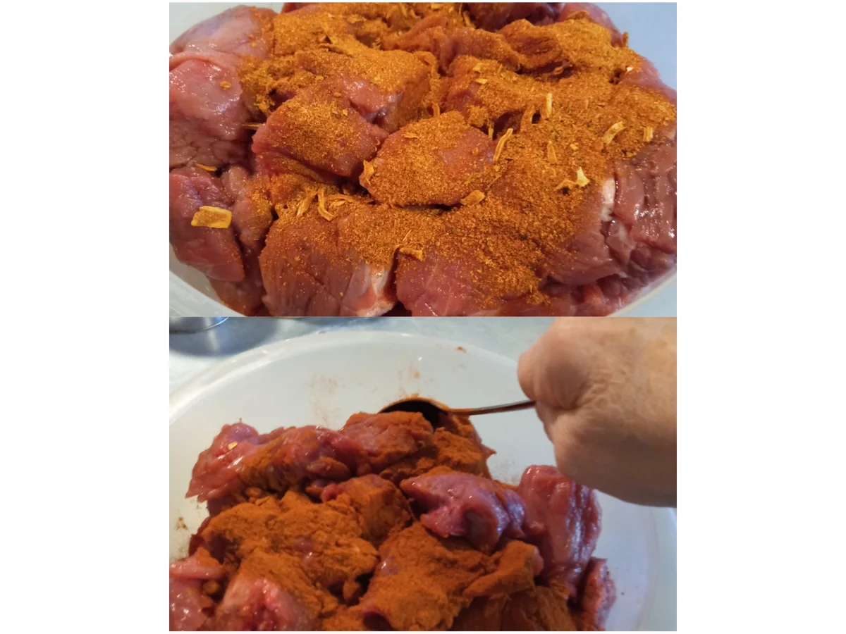 Rezept: Freie Auswahl zu Ostern zur kochbar Challenge April 2022 " Rinder -Gulasch" mit Beilagen Bild Nr. 15704 Freie Auswahl zu Ostern zur kochbar Challenge April 2022 " Rinder -Gulasch" mit Beilagen - Rezept - Bild Nr. 15704