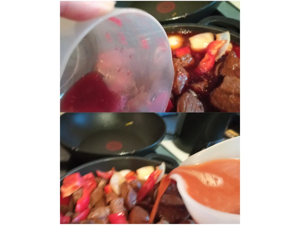 Rezept: Freie Auswahl zu Ostern zur kochbar Challenge April 2022 " Rinder -Gulasch" mit Beilagen Bild Nr. 15712 Freie Auswahl zu Ostern zur kochbar Challenge April 2022 " Rinder -Gulasch" mit Beilagen - Rezept - Bild Nr. 15712