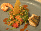 Mee(h)r trifft Linse: Roter Linsensalat mit gebratenem Zander und Garnele - Rezept - Bild Nr. 2
